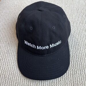 Vevo Watch More Music Cotton Strapback Baseball Hat Cap Adjustable